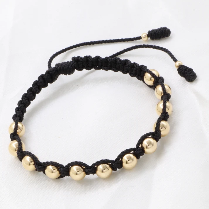 BRAZALETE MODERNO AJUSTABLE EN ORO LAMINADO 18K - 1