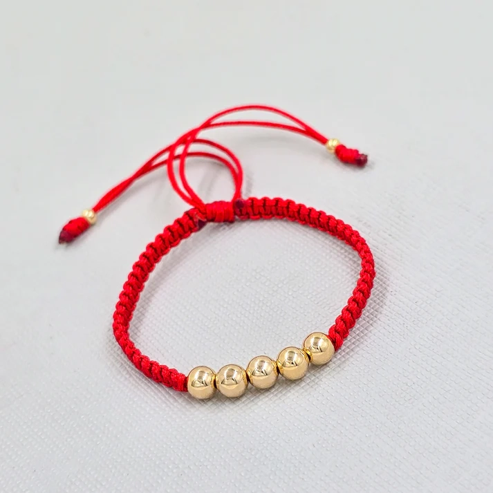 BRAZALETE AJUSTABLE PARA NIÑO EN ORO LAMINADO 18K - 1