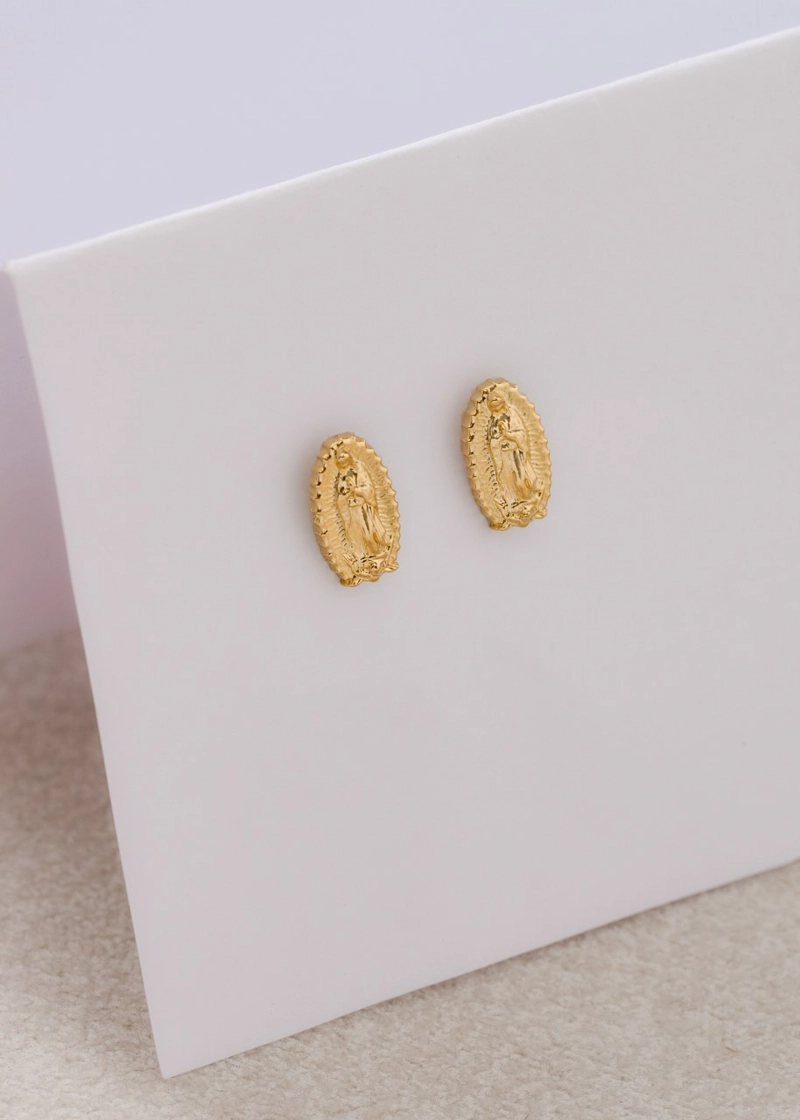 AROS GUADALUPE FINITA ORO LAMINADO 18K - 3