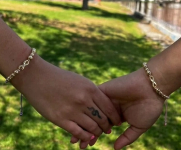 BRAZALETES INFINITOS CIRCONIAS ORO LAMINADO 18K - 1