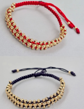 BRAZALETES SAN VALENTIN ORO LAMINADO 18K - 1