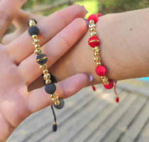 MANILLAS PAREJAS ORO LAMINADO18K - 1