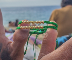 BRAZALETE FORTUNA COMPARTIDA EN ORO LAMINADO 18K - 1