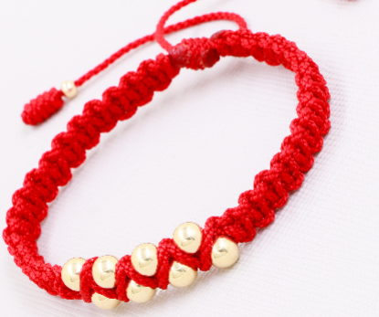 BRAZALETE DOS COLORES, UN AMOR ORO LAMINADO 18K - 2