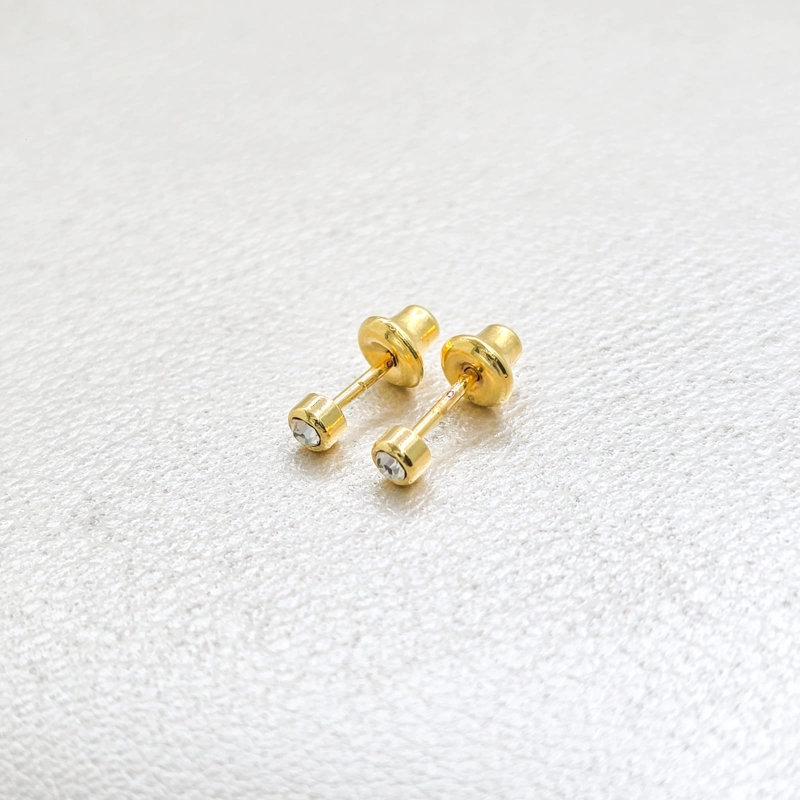 AROS CIRCLE ORO LAMINADO 18K - 1