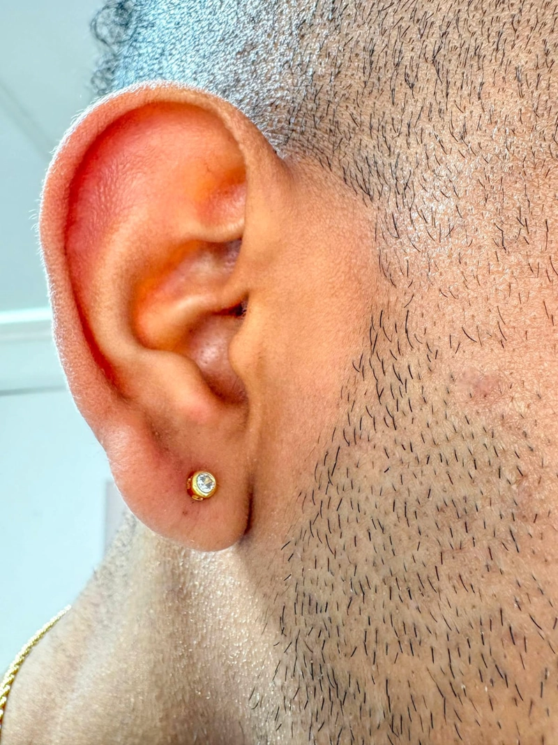 AROS CIRCLE PEQUEÑO 3,5MM ORO LAMINADO 18K - 2
