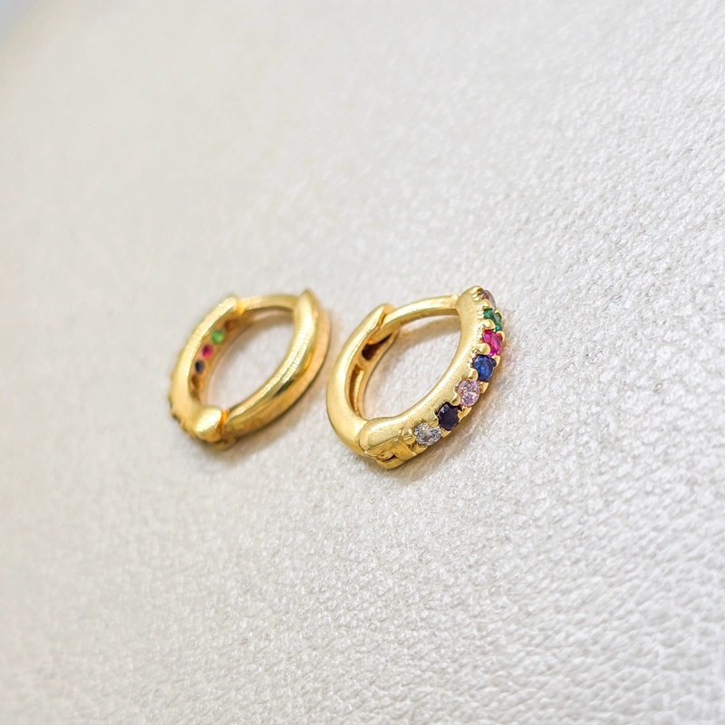 AROS CANDONGA SWEETNESS COLORS ORO LAMINADO 18K - 1