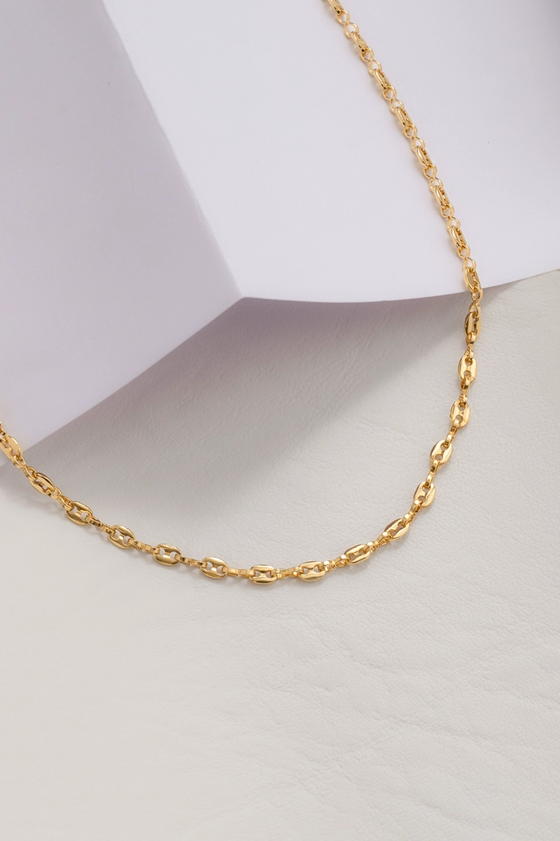 CADENA DELGADA ORO LAMINADO 18K - 1