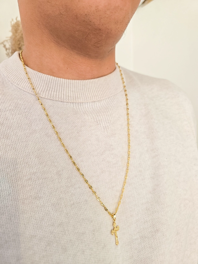 CADENA DELGADA ORO LAMINADO 18K - 5