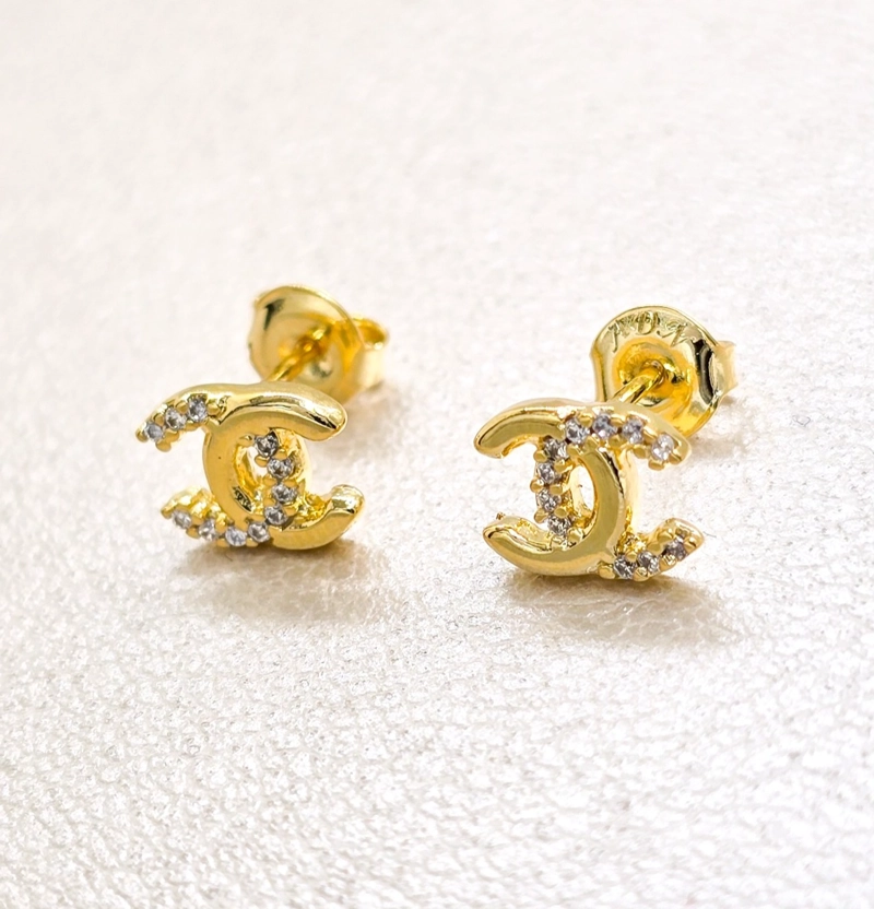 AROS CIRCONIAS ORO LAMINADO 18K - 1
