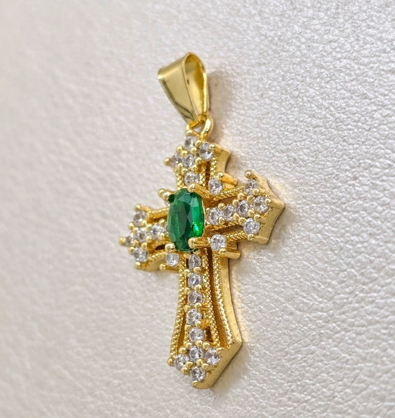 COLGANTE GREEN SOUL ORO LAMINADO 18K - 1