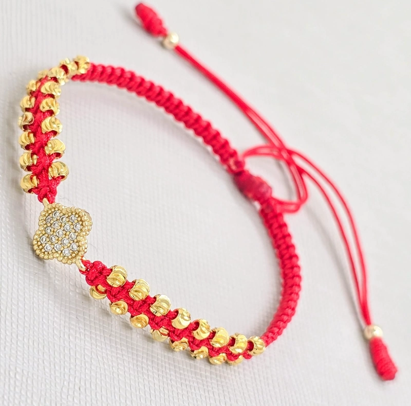 BRAZALETE ADULTO HERRAJE CLOVER ORO LAMINADO 18K - 1