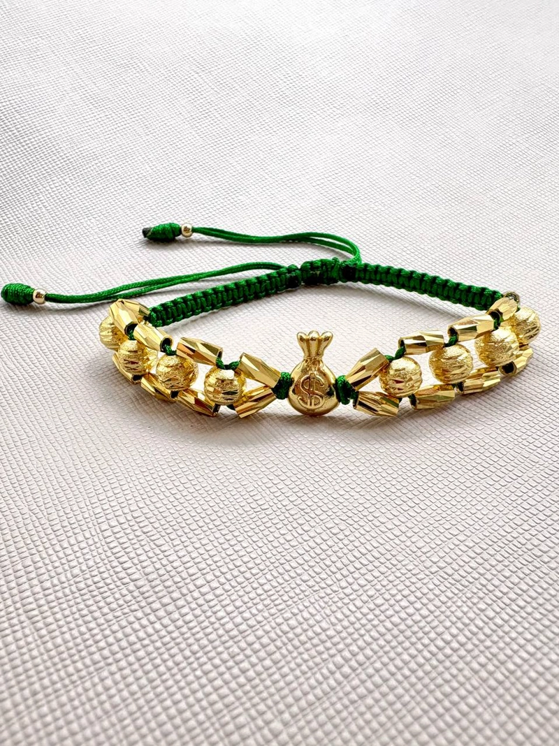 BRAZALETE SUERTE INFINITA ORO LAMINADO 18K - 2