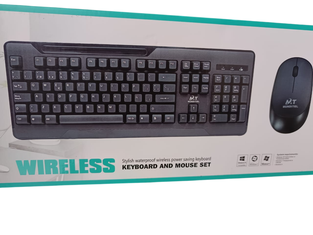 TECLADO + MOUSE INALÁMBRICO - 4