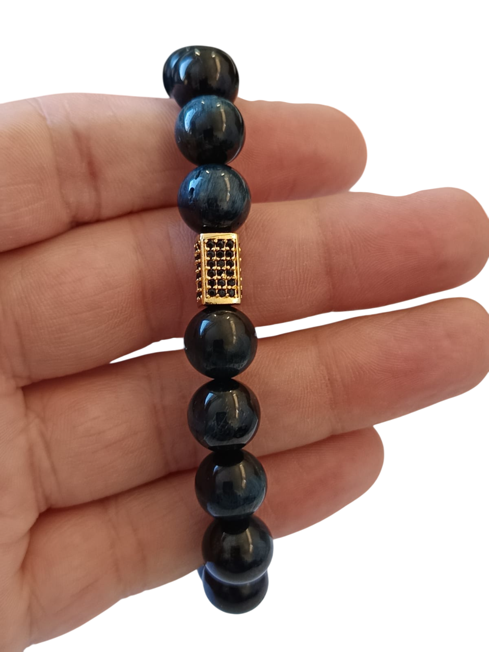 PULSERA DE OJO DE TIGRE AZUL – INTUICIÓN, PROTECCIÓN Y PODER INTERIOR - 2
