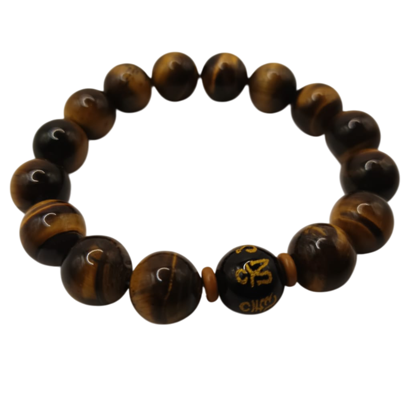 PULSERA DE OJO DE TIGRE – FUERZA, PROTECCIÓN Y VITALIDAD - 1
