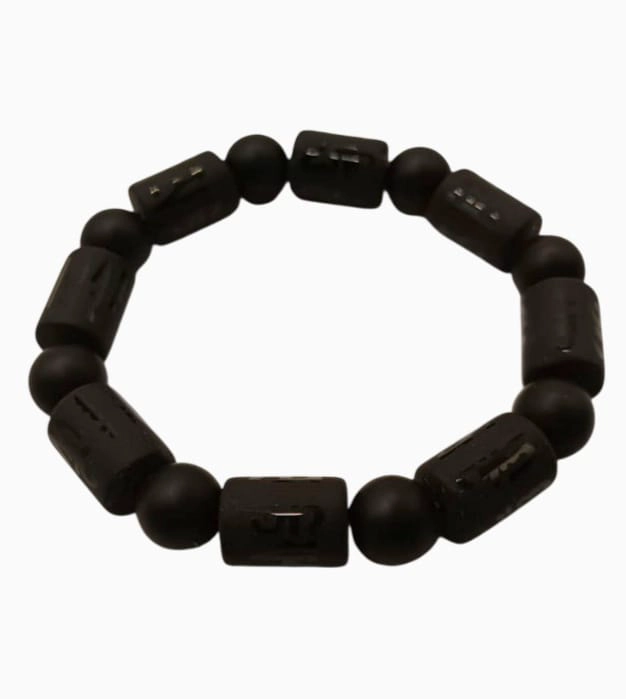 PULSERA DE ÁGATA EN COLOR NEGRO Y CRISTAL DE ROCA – SERENIDAD, PROTECCIÓN Y LUZ INTERIOR - 3