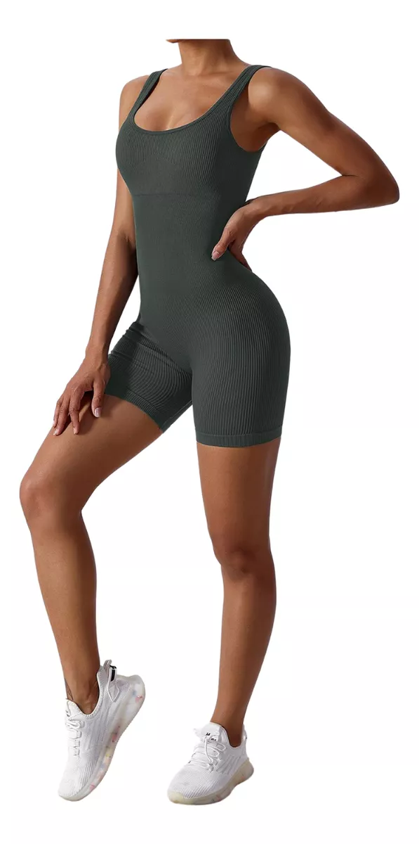 ENTERITO FITNESS BODY MODELADOR MONO UNA PIEZA JUMPSUIT Y02 - 3