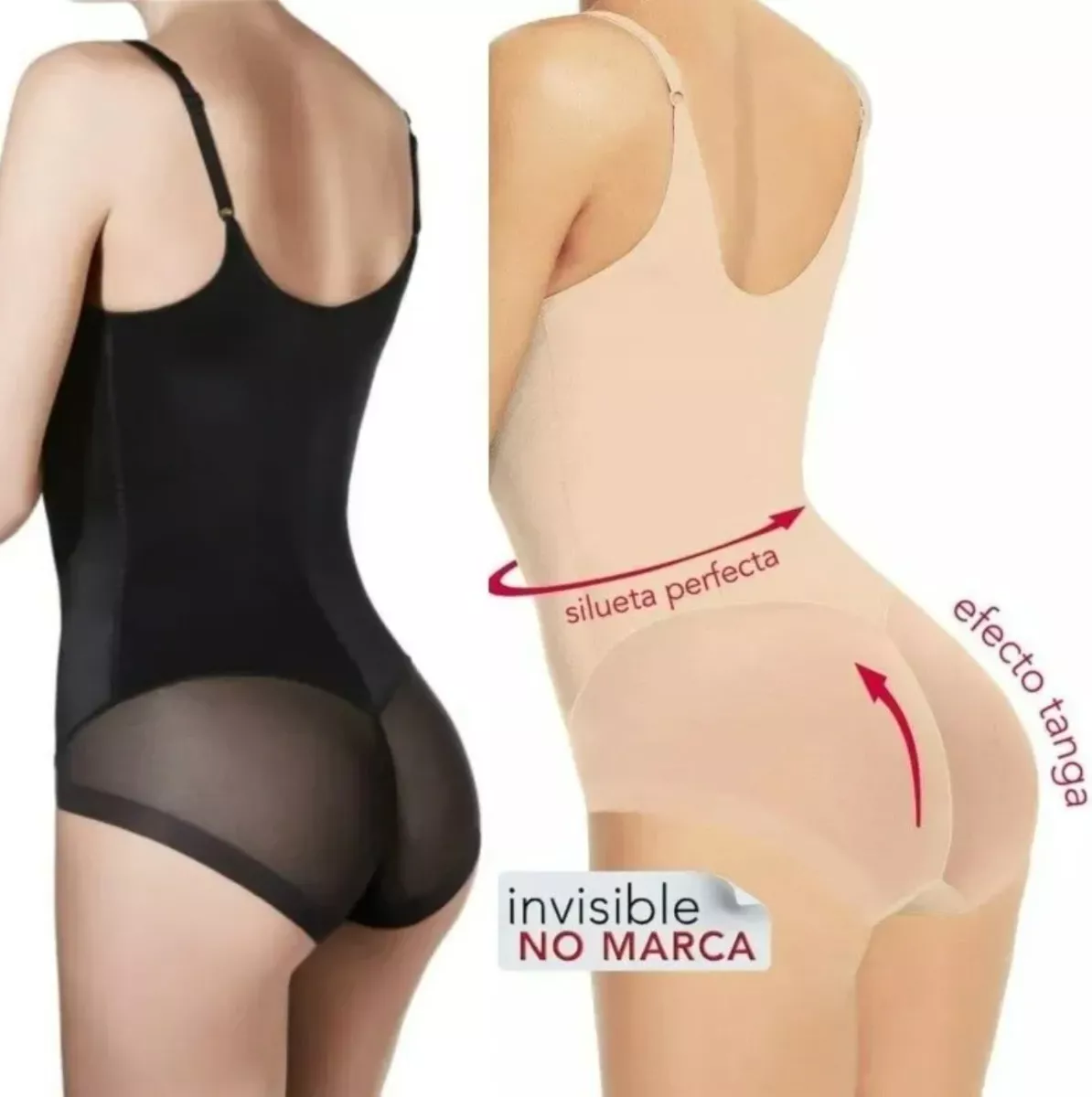 BODY MUJER AJUSTABLE MODELADOR SILUETA PERFECTA Y PUSH UP 795 - 6