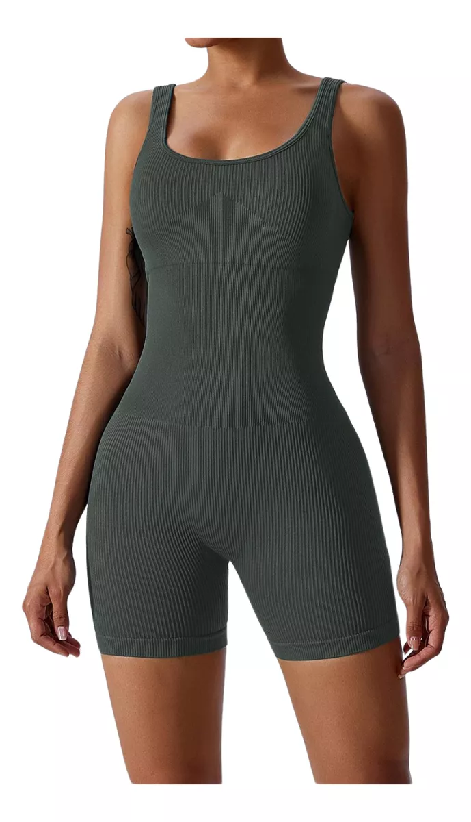 ENTERITO FITNESS BODY MODELADOR MONO UNA PIEZA JUMPSUIT Y02 - 1