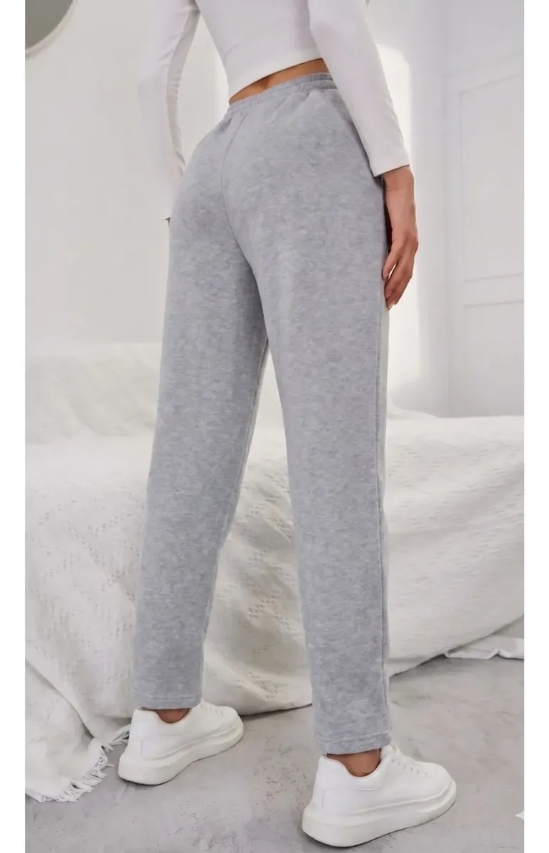 PANTALON JOGGER BUZO MUJER ALGODON FORRO POLAR 138 - 5