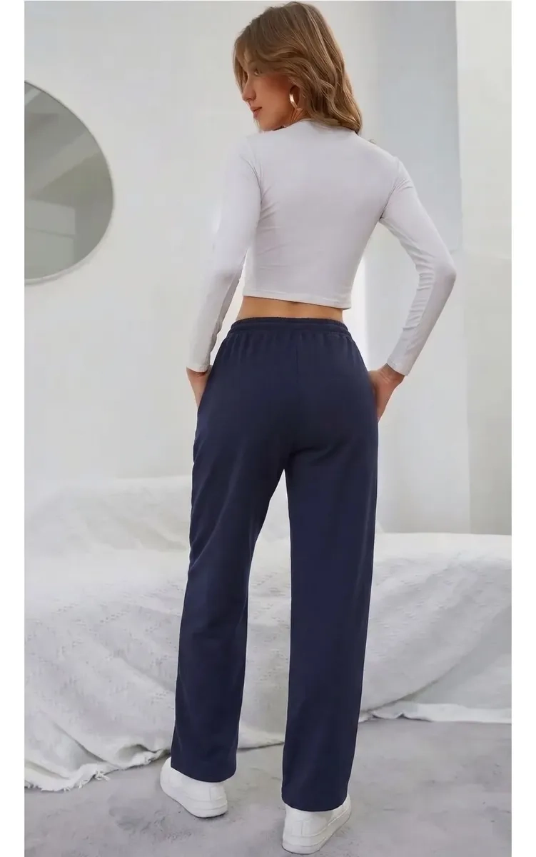 PANTALON JOGGER BUZO MUJER ALGODON FORRO POLAR 138 - 5