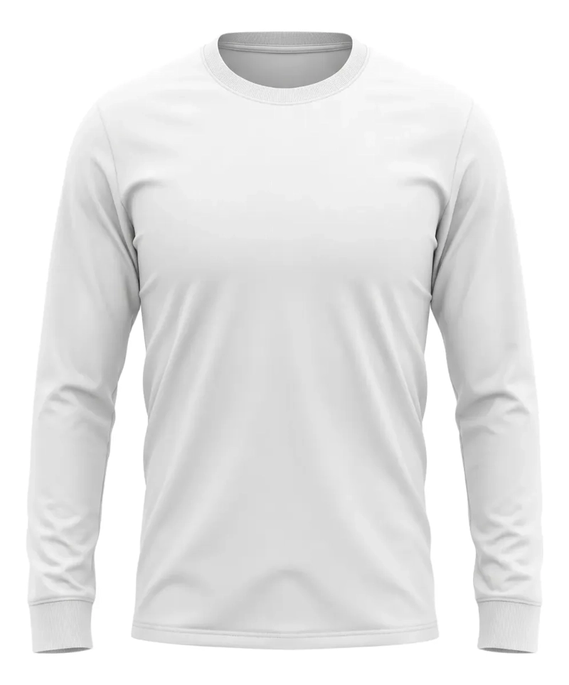 CAMISETA MANGA LARGA ALGODON, NEGRA, GRIS, BLANCO. ADULTO .11 - 6