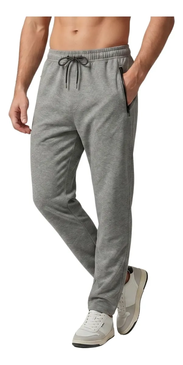 PANTALON BUZO RECTO TRADICIONAL INVIERNO TALLAS GRANDES 967 - 1