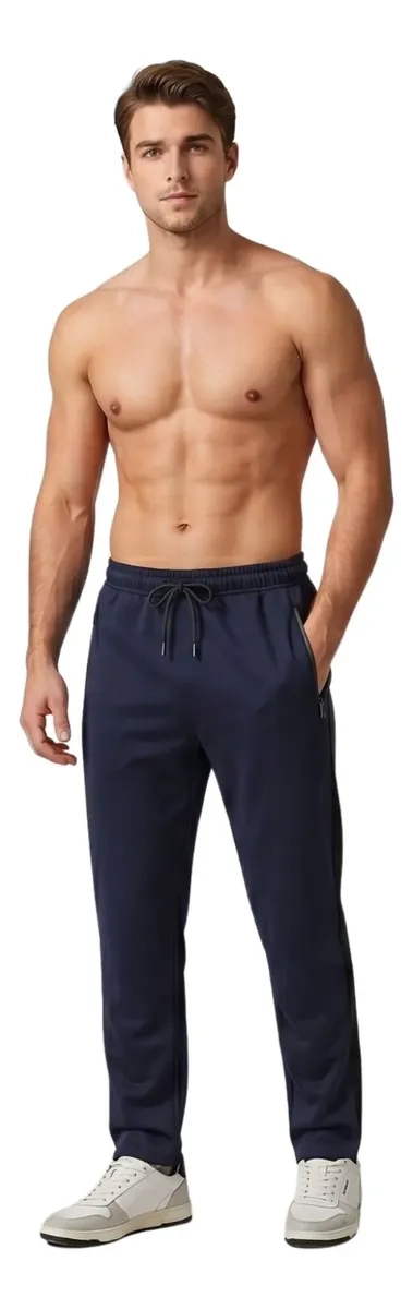 PANTALON BUZO RECTO TRADICIONAL INVIERNO TALLAS GRANDES 967 - 3