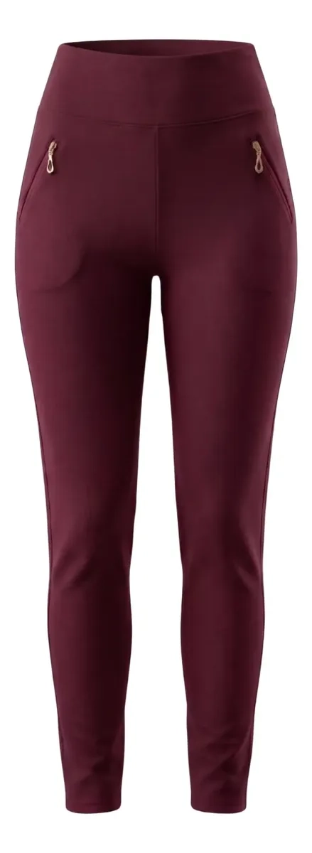 PANTALON CALZA FORRO PIEL. BOLSILLO CIERRE. M A XL. H1 - 4