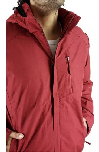CHAQUETA HOMBRE PREMIUM EXCELENTE CALIDAD PARKA FORRO PIEL H302 - 1
