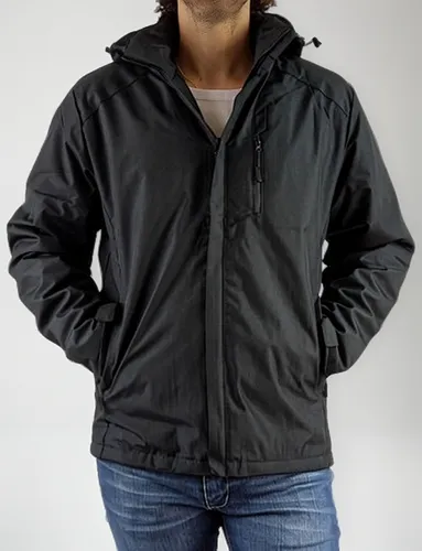 CHAQUETA HOMBRE PREMIUM EXCELENTE CALIDAD PARKA FORRO PIEL H302 - 1