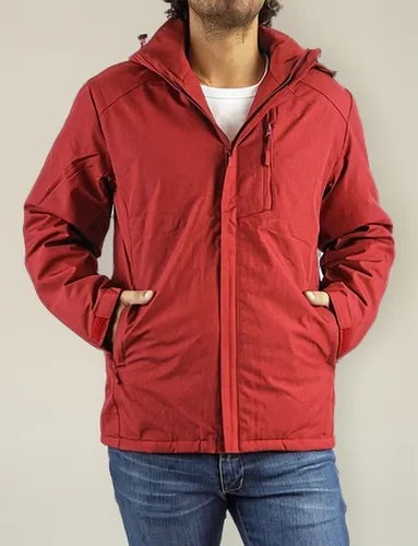 CHAQUETA HOMBRE PREMIUM EXCELENTE CALIDAD PARKA FORRO PIEL H302 - 2