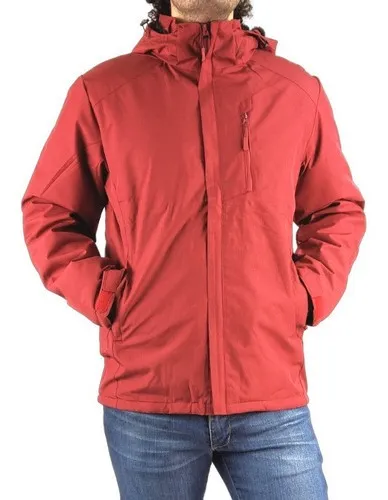CHAQUETA HOMBRE PREMIUM EXCELENTE CALIDAD PARKA FORRO PIEL H302 - 4