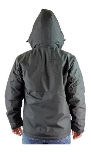 CHAQUETA HOMBRE PREMIUM EXCELENTE CALIDAD PARKA FORRO PIEL H302 - 5