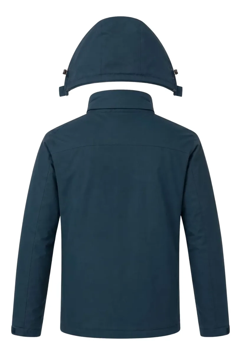 CHAQUETA HOMBRE PREMIUM EXCELENTE CALIDAD PARKA FORRO PIEL H302 - 6