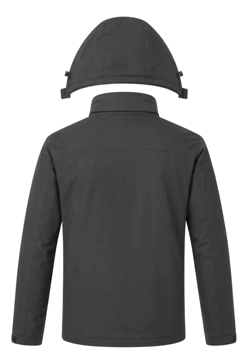 CHAQUETA HOMBRE PREMIUM EXCELENTE CALIDAD PARKA FORRO PIEL H302 - 6
