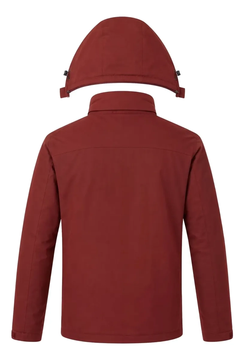 CHAQUETA HOMBRE PREMIUM EXCELENTE CALIDAD PARKA FORRO PIEL H302 - 6