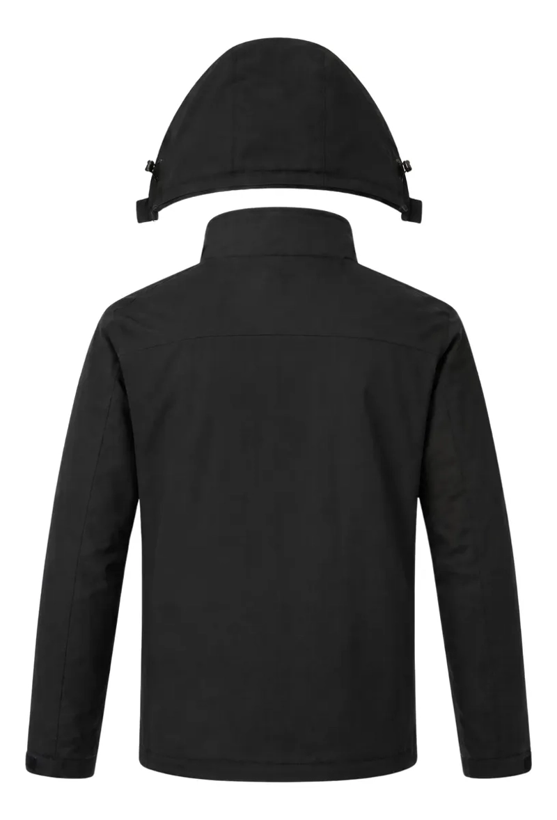 CHAQUETA HOMBRE PREMIUM EXCELENTE CALIDAD PARKA FORRO PIEL H302 - 7