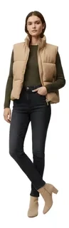 PARKA PUFFA MUJER PREMIUM EXCELENTE CALIDAD CHAQUETA 7035 - 1