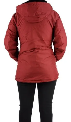 CHAQUETA MUJER PREMIUM EXCELENTE CALIDAD PARKA FORRO PIEL H8 - 4