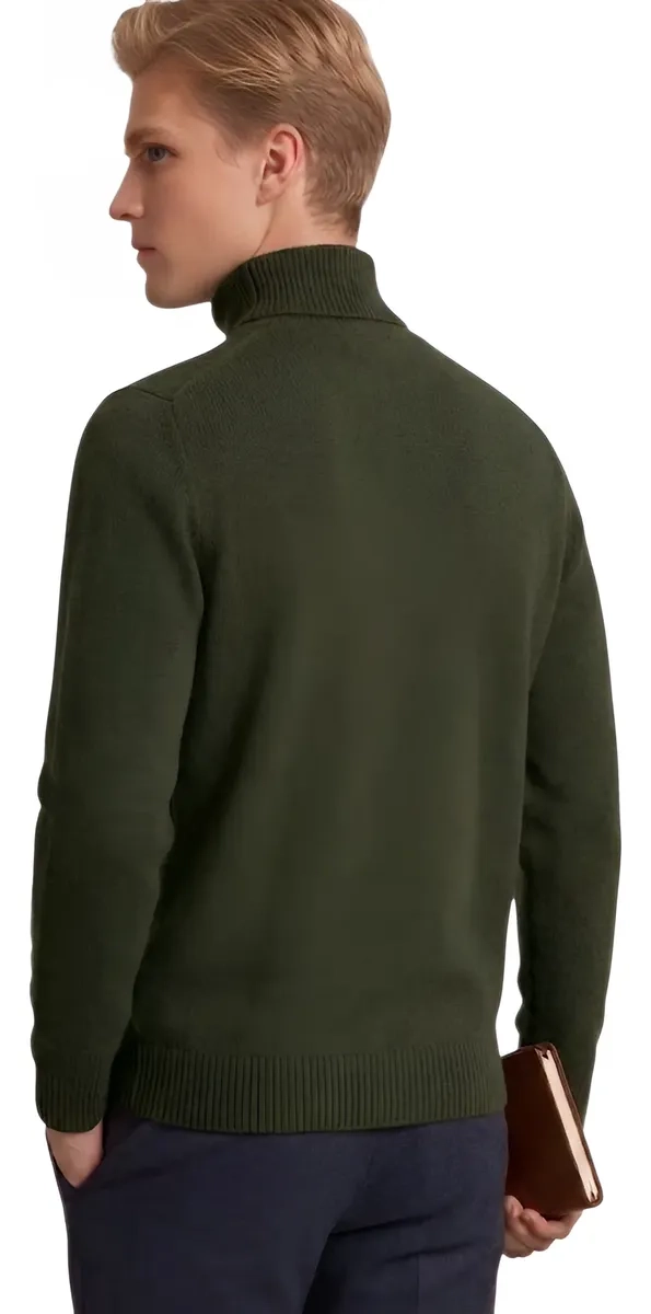 SWEATER TEJIDO HOMBRE CUELLO SUBIDO BEATLE 108 - 4