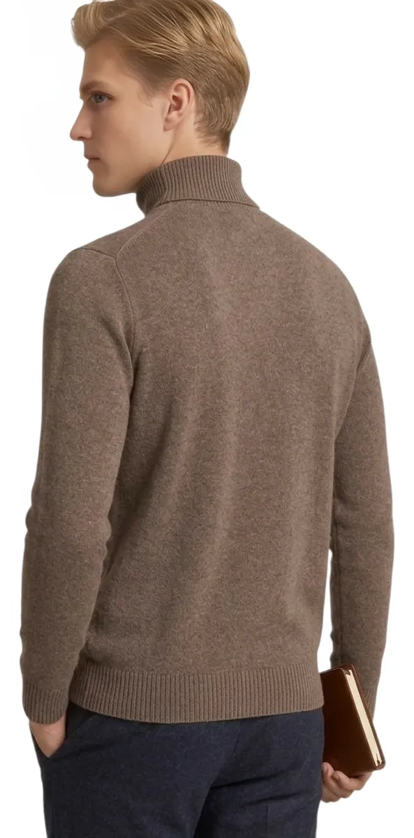 SWEATER TEJIDO HOMBRE CUELLO SUBIDO BEATLE 108 - 4