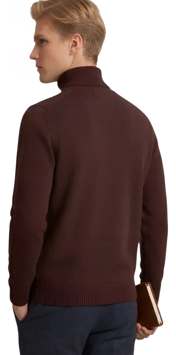 SWEATER TEJIDO HOMBRE CUELLO SUBIDO BEATLE 108 - 4