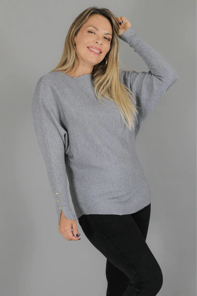 POLERA MANGA LARGA TEJIDO SWEATER HILO. COLORES 6020 - 3