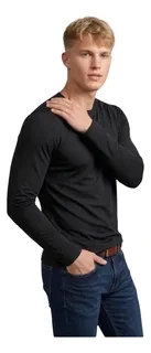 CAMISETA HOMBRE BAMBU MANGA LARGA SIN FORRO POLAR TERMICA 418 - 3