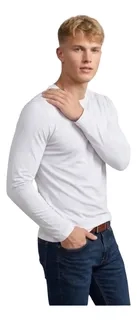 CAMISETA HOMBRE BAMBU MANGA LARGA SIN FORRO POLAR TERMICA 418 - 3