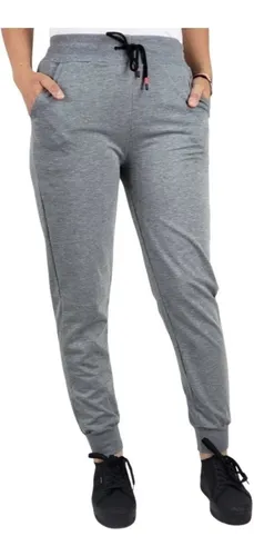 PANTALON DEPORTIVO JOGGER BUZO MUJER ALGODON VERANO 952 - 2