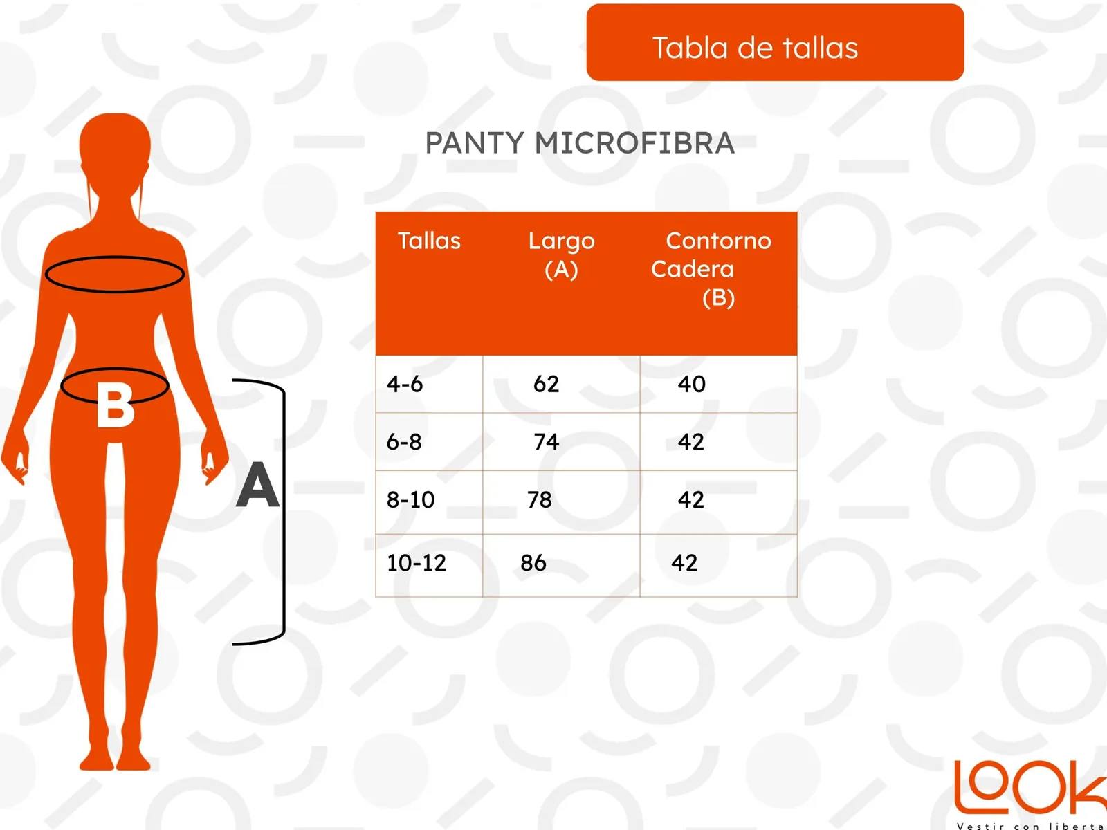 PACK 3 PANTY ESCOLAR MICROFIBRA NIÑA, ADULTO, SIN COSTURA 199 - 4