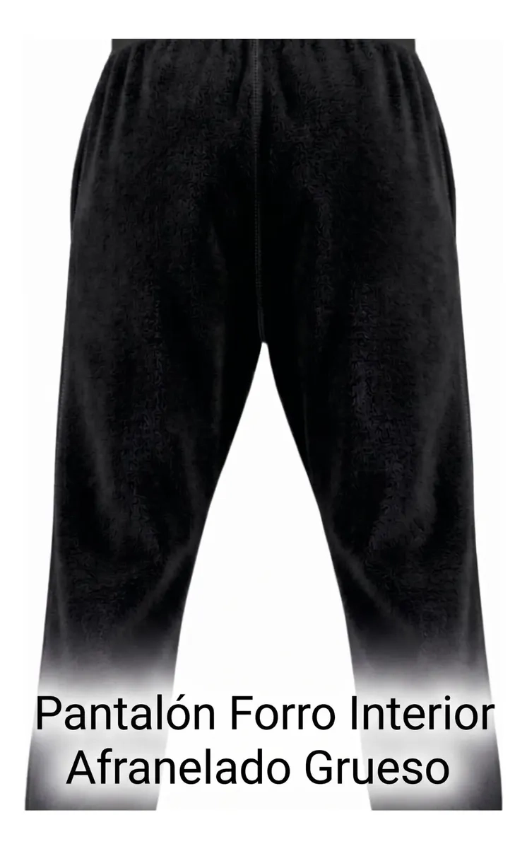 PANTALON BUZO ALGODON HOMBRE. JOGGER INVIERNO 662 - 7